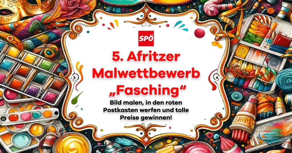 5. Afritzer Malwettbewerb &bdquo;Fasching&ldquo;