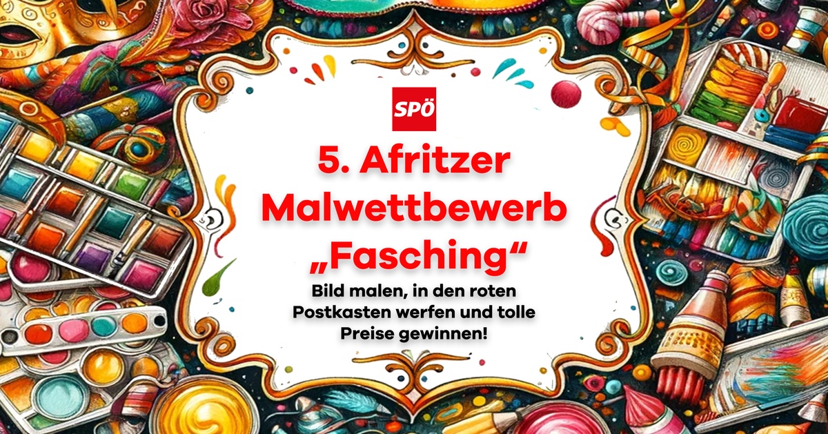 5. Afritzer Malwettbewerb &bdquo;Fasching&ldquo;