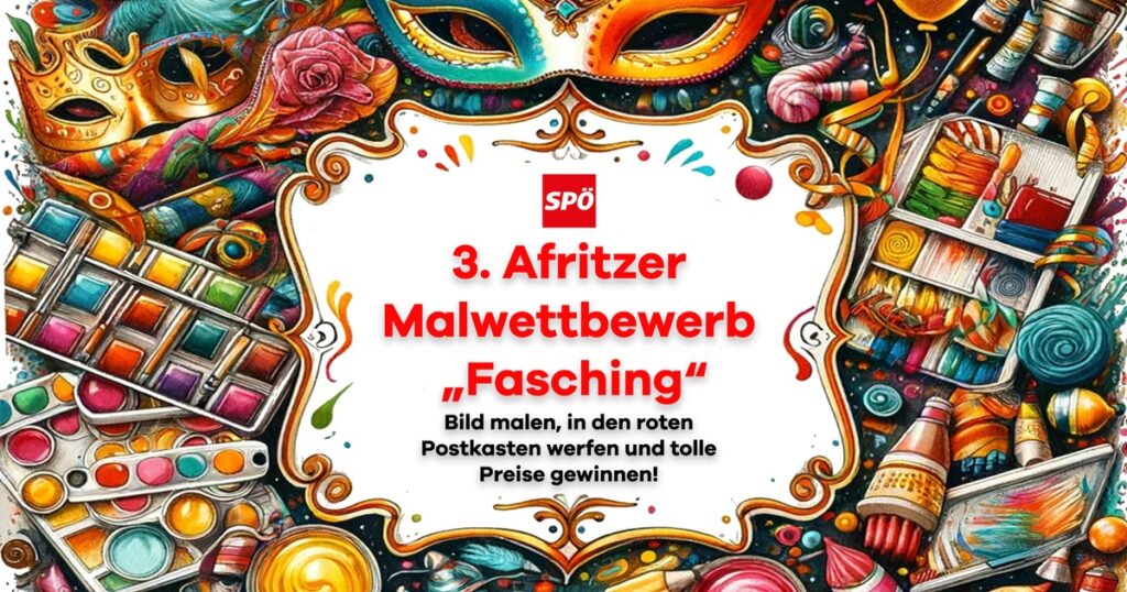 3. Afritzer Malwettbewerb &bdquo;Fasching&ldquo;