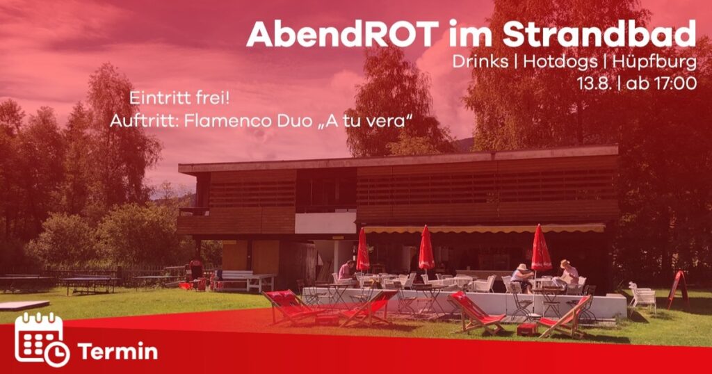 AbendROT im Strandbad